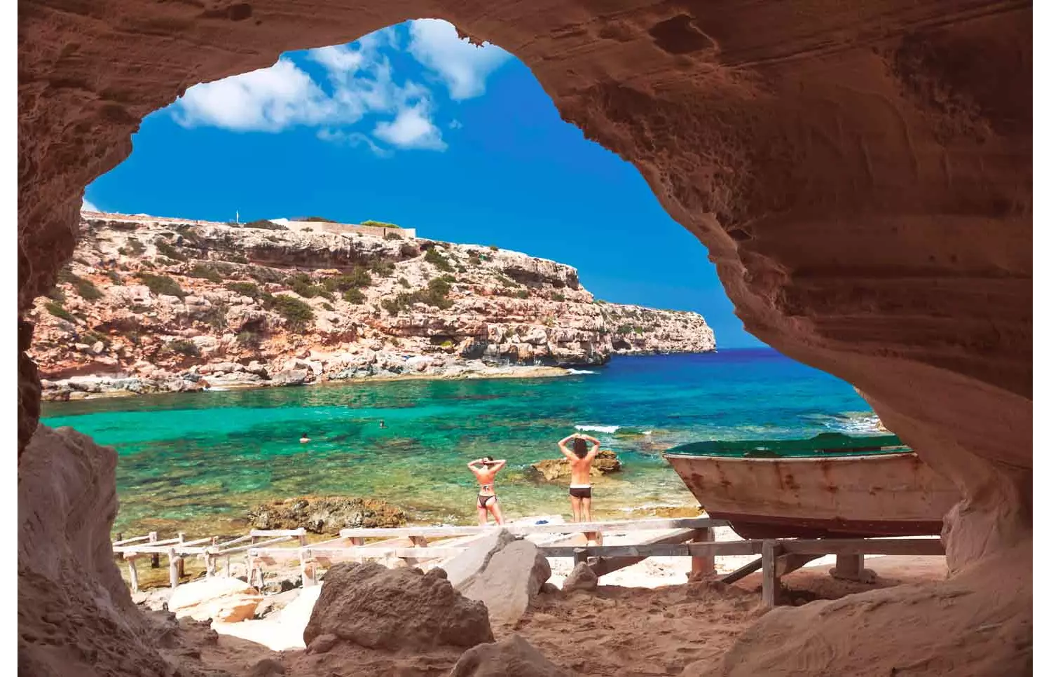 Herrliche Insel: die Fähre von Ibiza nach Formentera fährt mehrmals stündlich.