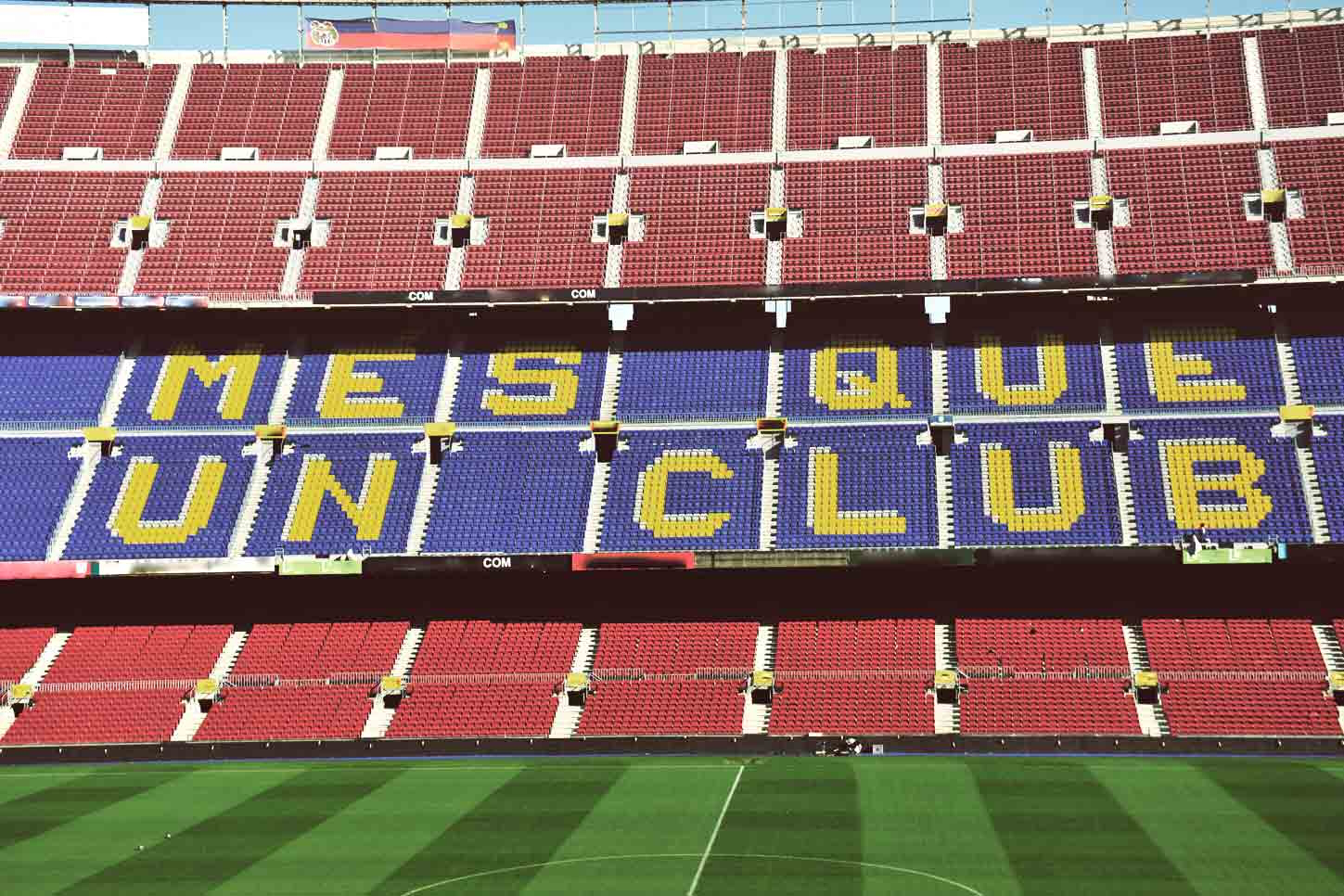 Das Camp Nou ist ein Muss für fußballbegeisterte Kinder.