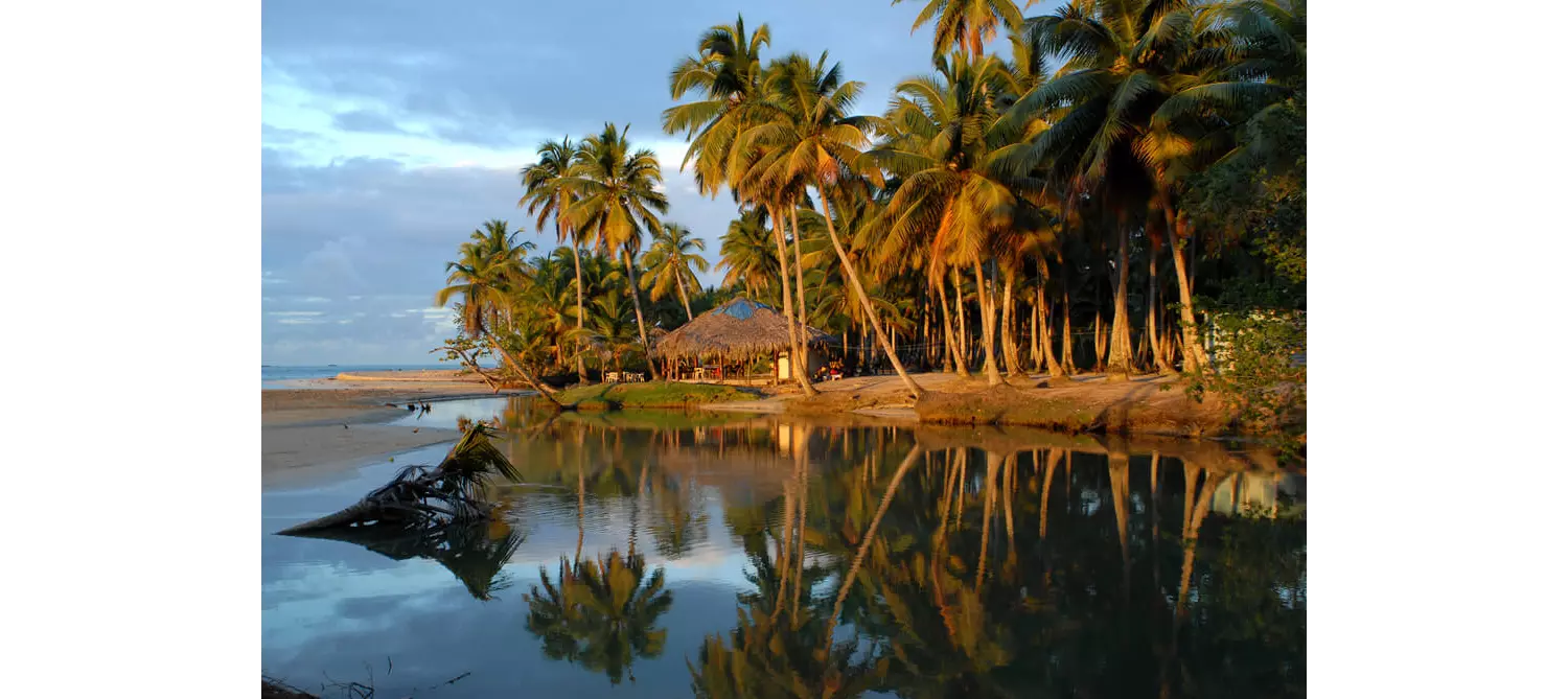 Cosón beach is one of the best spots in the Dominican Republic for a sunset. 
