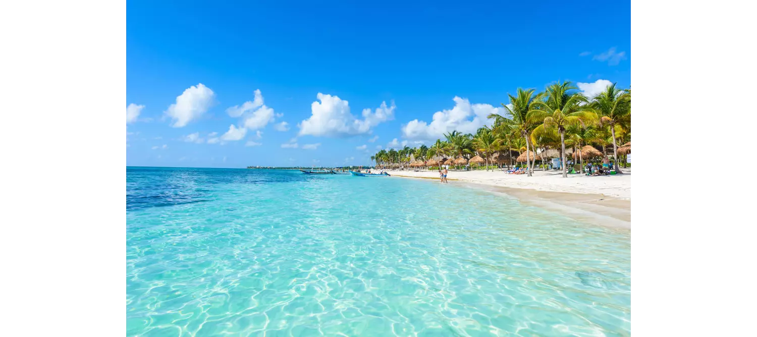 Cancun was once a sleepy fishing town and it is now one of the best beaches in Mexico
