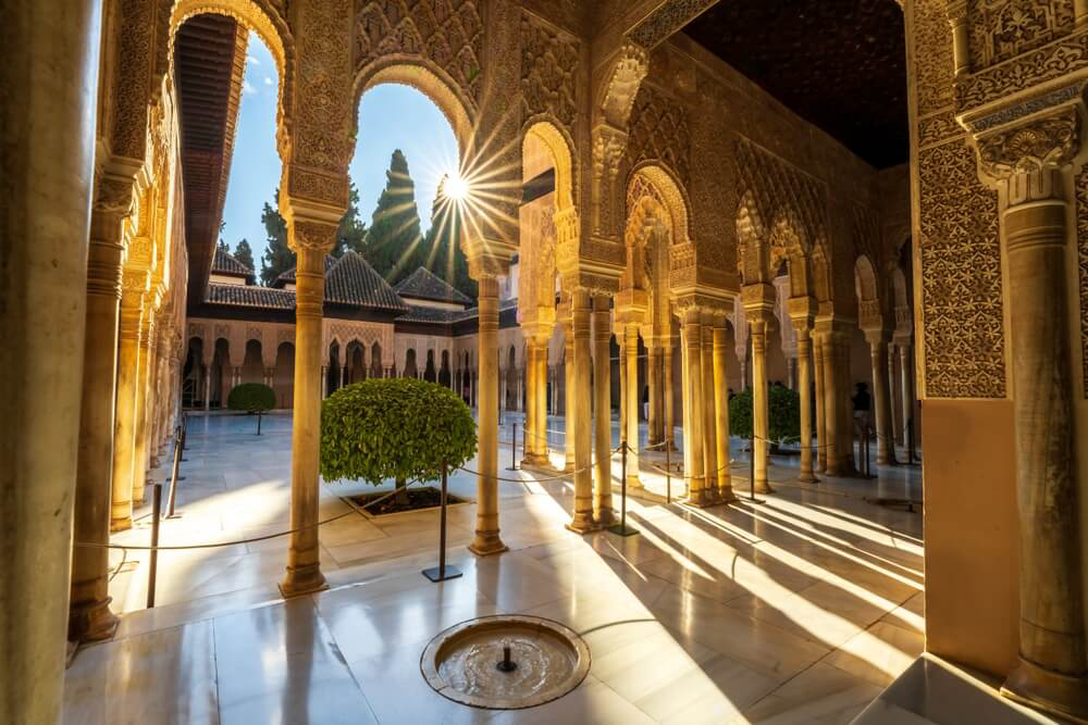 Best travel destinations: Inside the Alhambra palace, Granada