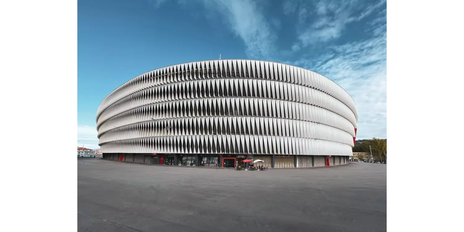 Das San Mamés-Stadion in Bilbao.
