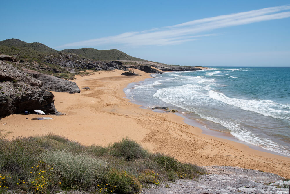 playas de murcia calblanque