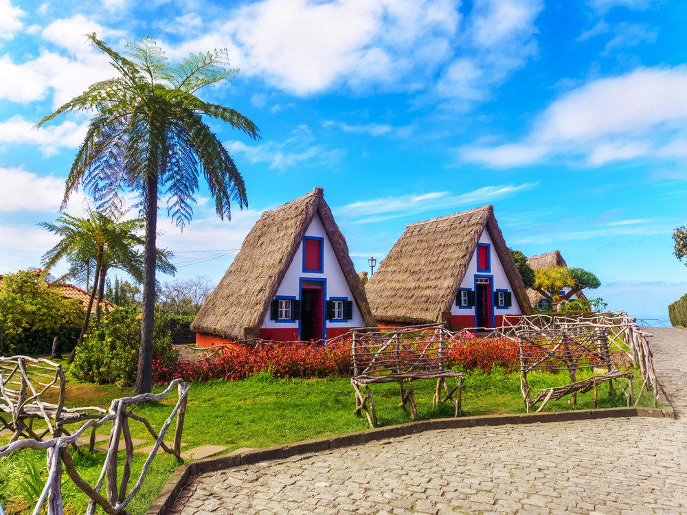 casas tradicionales de Madeira