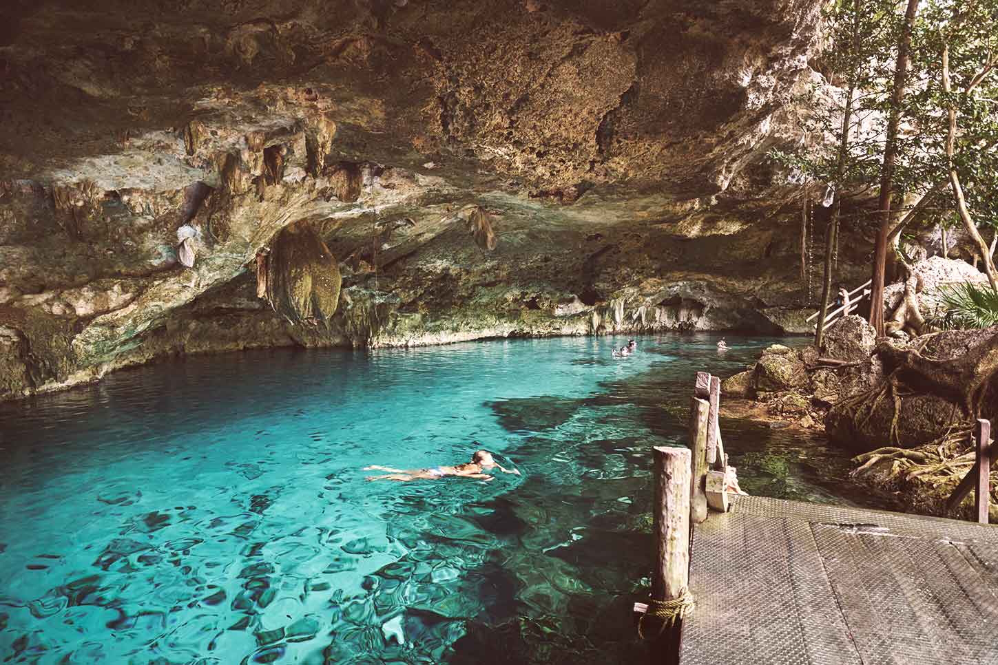 Urlaub in Yucatan, Mexiko: Tauchen in den Cenoten.
