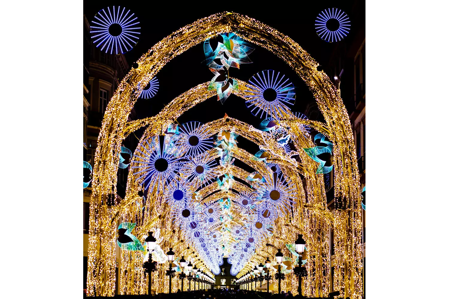 luces navideñas