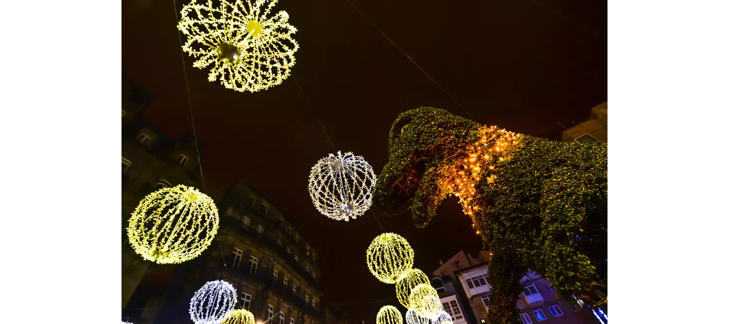 luces navideñas