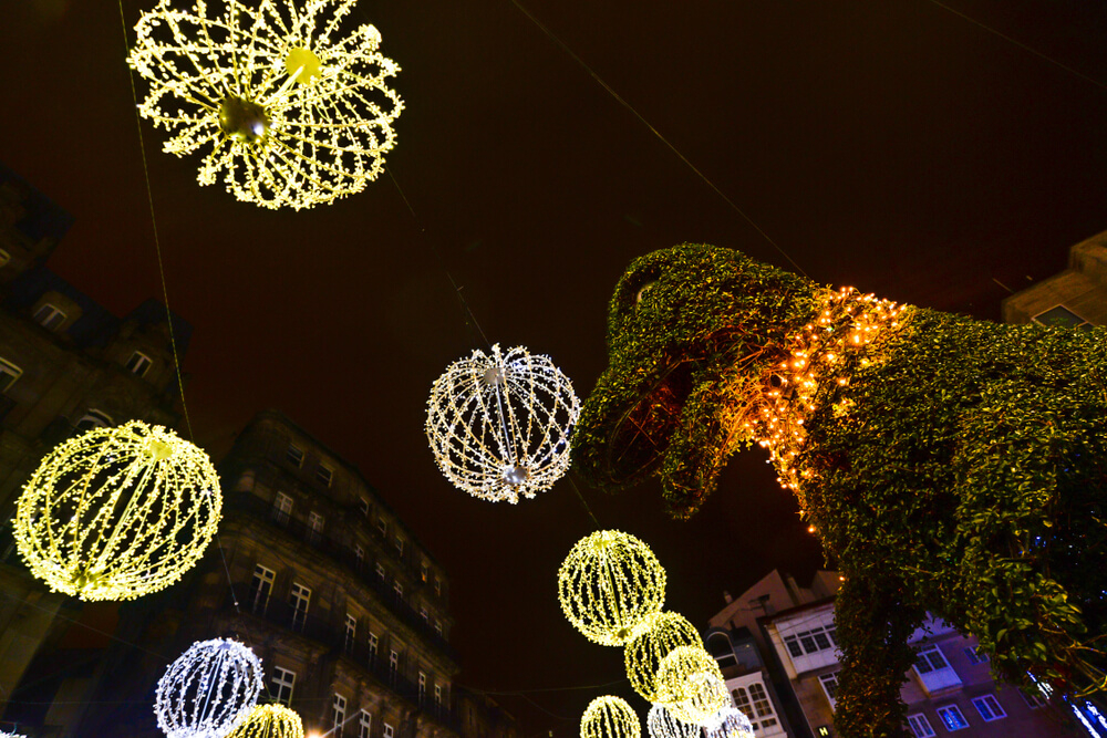 luces navideñas