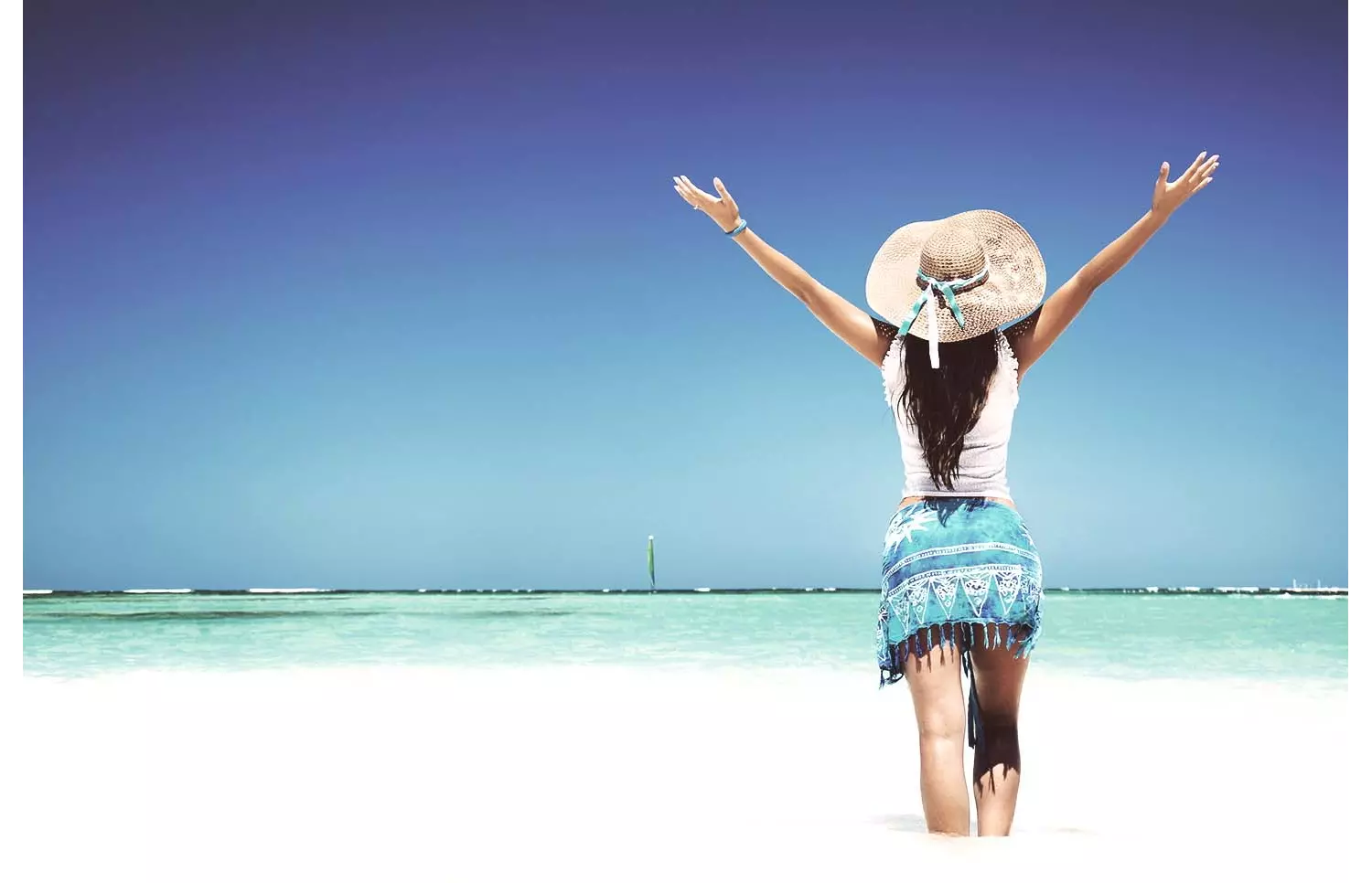 Vacaciones tropicales en países con clima templado