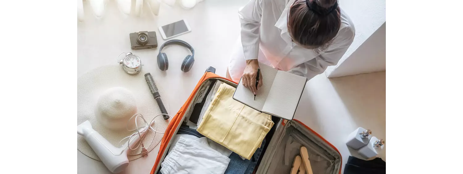 como hacer una maleta de viaje 