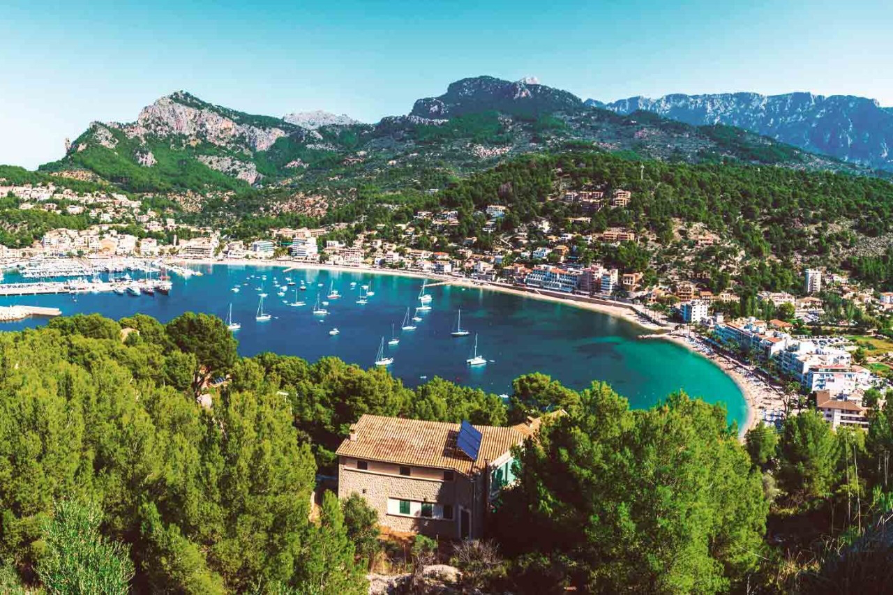 Die schönsten Dörfer Mallorcas: Port de Sóller.