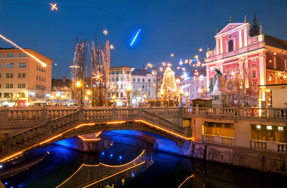 Die schönsten Weihnachtsmärkte Europas: Ljubljana.