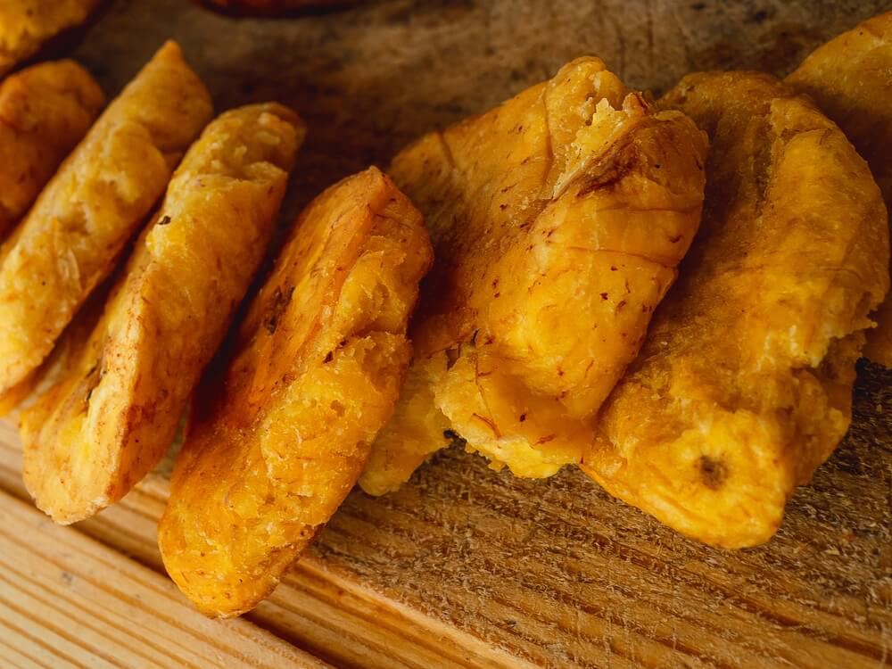 Tostones are a Dominican Republic food that is famous across the world