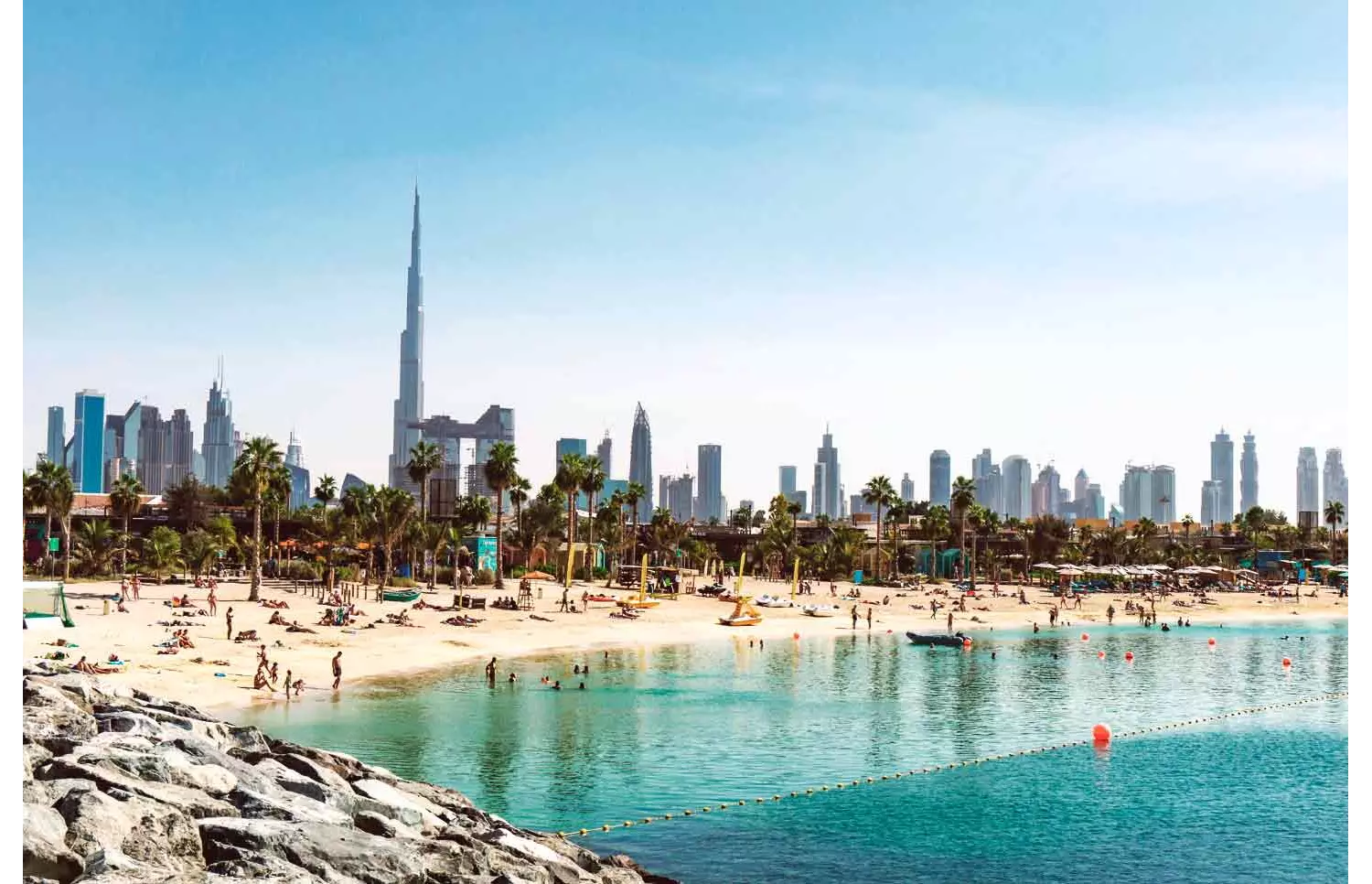 Strände in Dubai: für Kinder geeignet