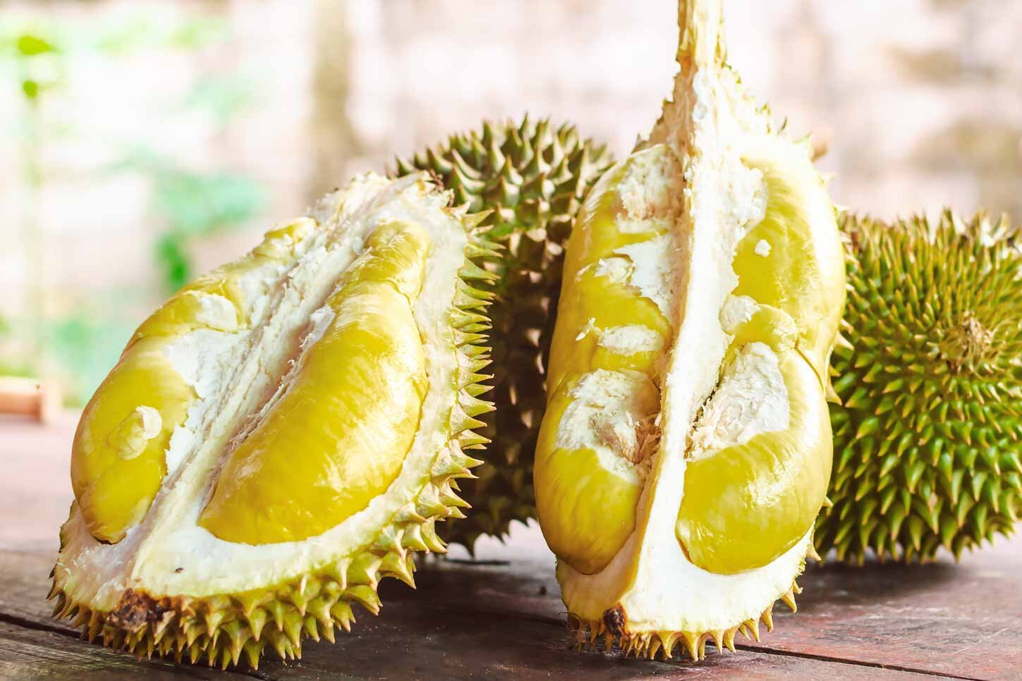 Durian: asiatische Frucht mit intensivem Geruch
