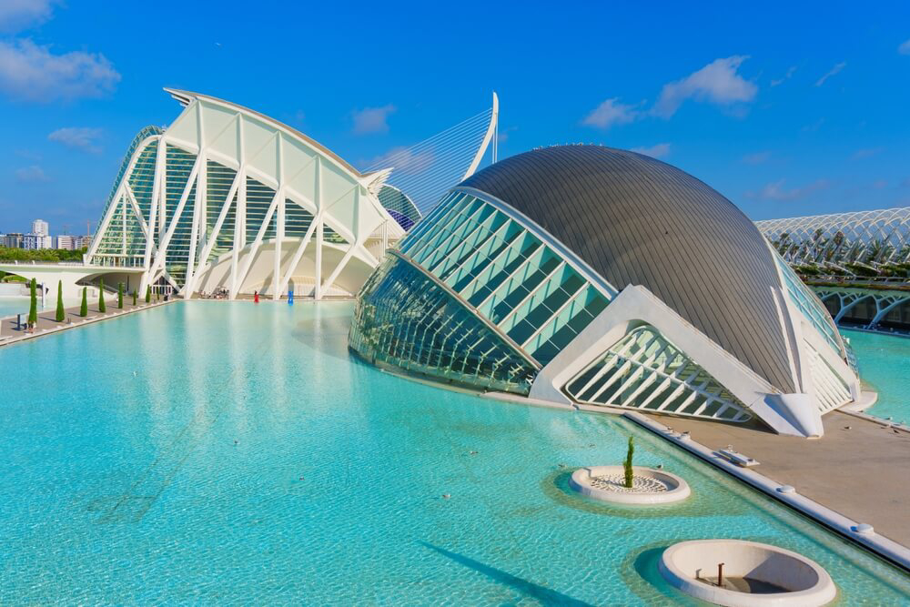 Valencia: The City of Arts and Sciences spread across the water