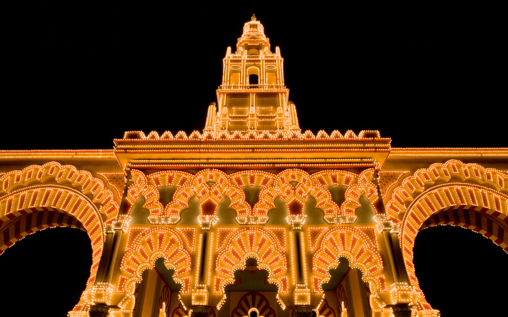 Feria Andalusien: Eingangstor der Feria de Córdoba