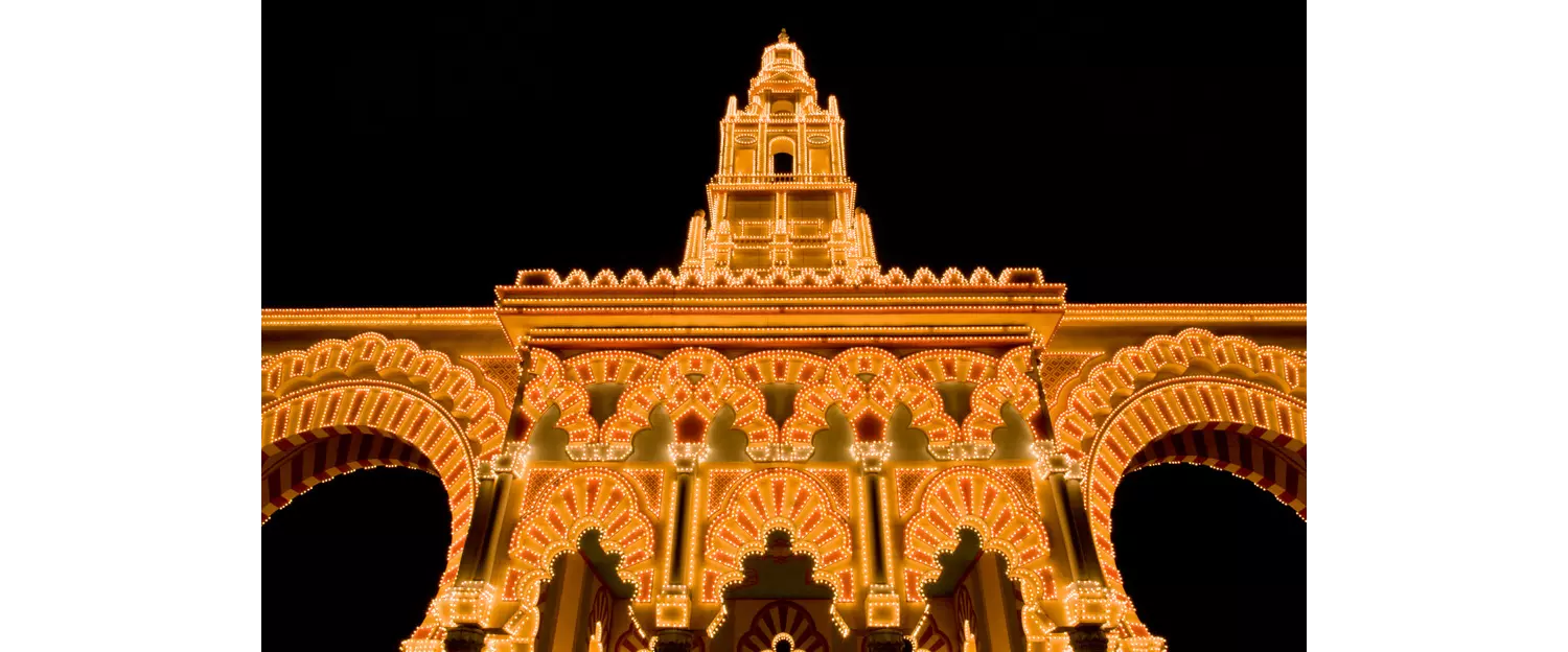 Feria Andalusien: Eingangstor der Feria de Córdoba
