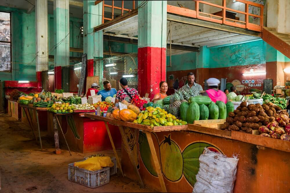 Food in Cuba: Inside a bustling fruit market in Havana
