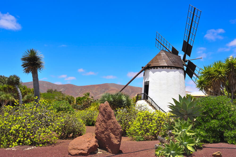 The Old Mill, Antigua: A close-up of the old windmill in Antigua