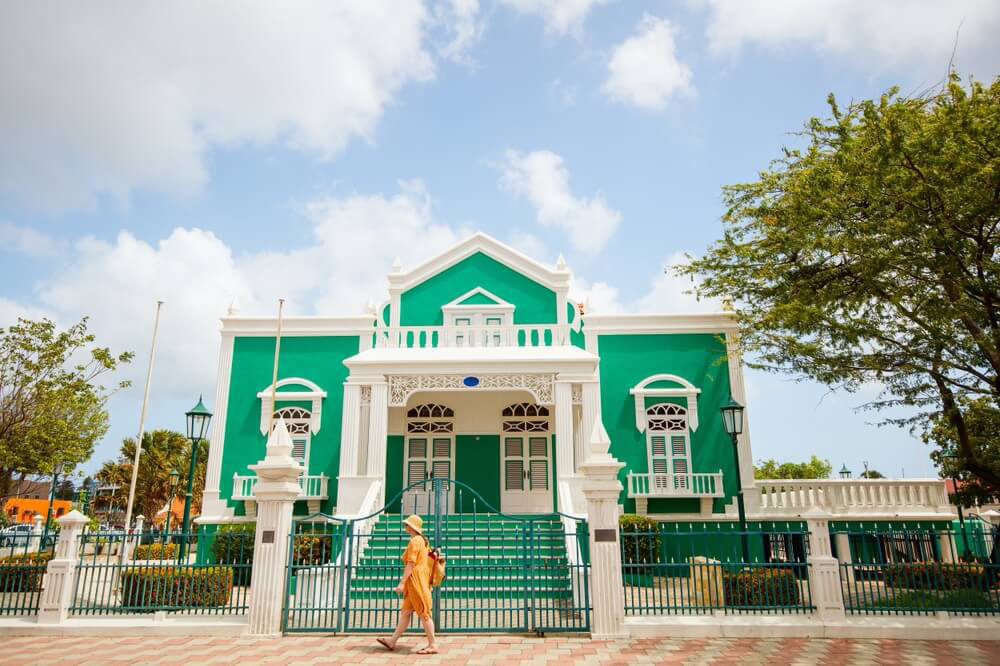 Learn about the Dutch who colonized Aruba when you visit downtown Oranjestad