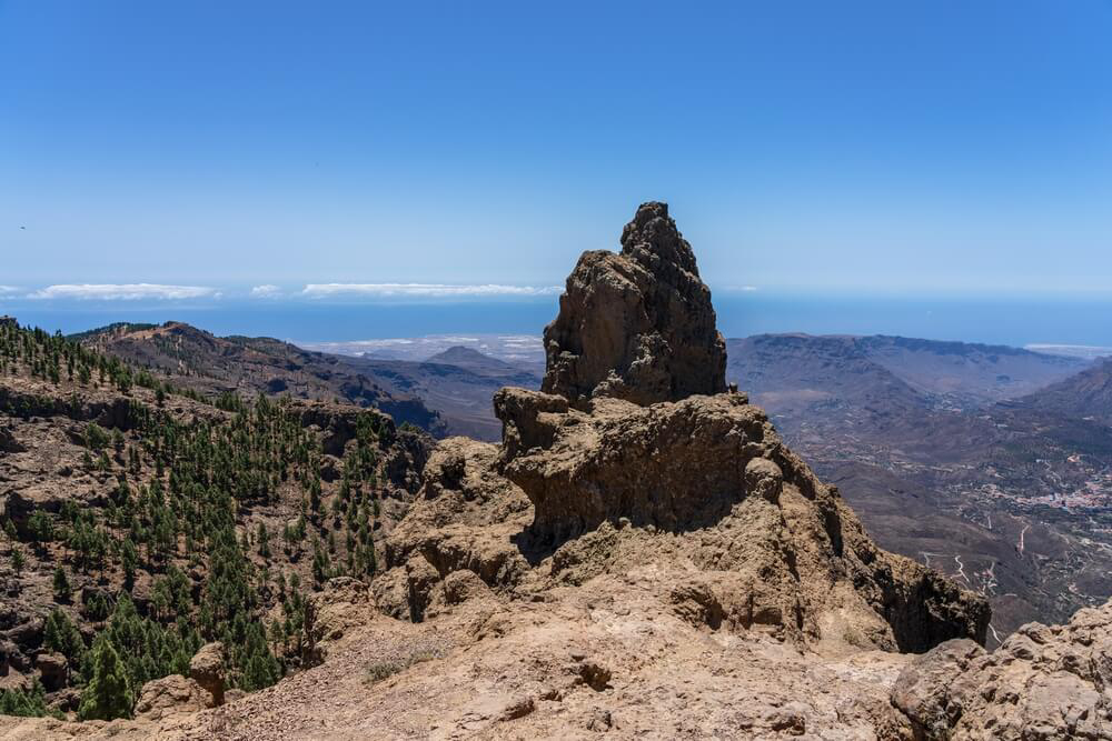 Gran Canaria Ausflüge: der Aussichtspunkt Pico de los Pozos de las Nieves.