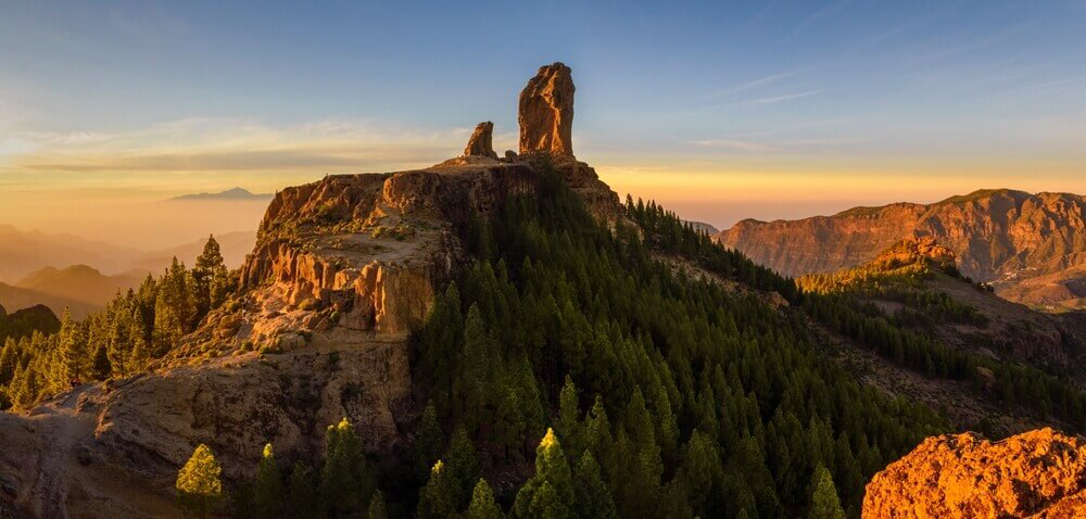 Gran Canaria Ausflüge: Aussichtspunkt des Roque Nublo.