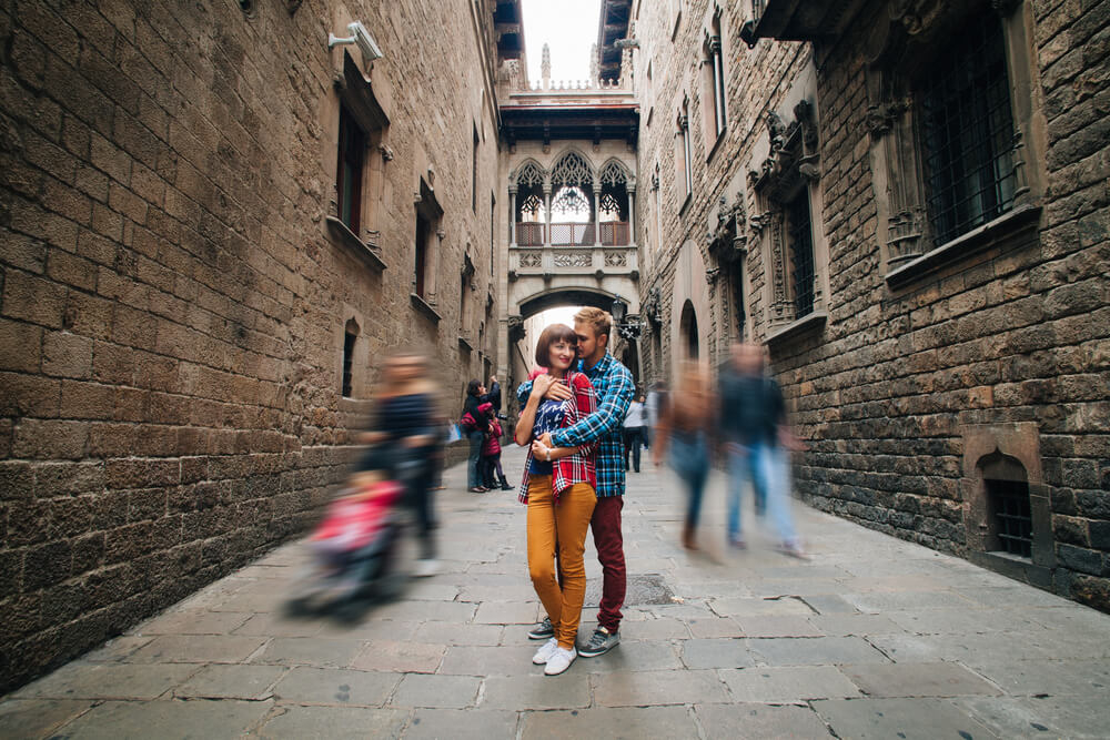 A couple discovers Barcelona on their honeymoon in Spain.