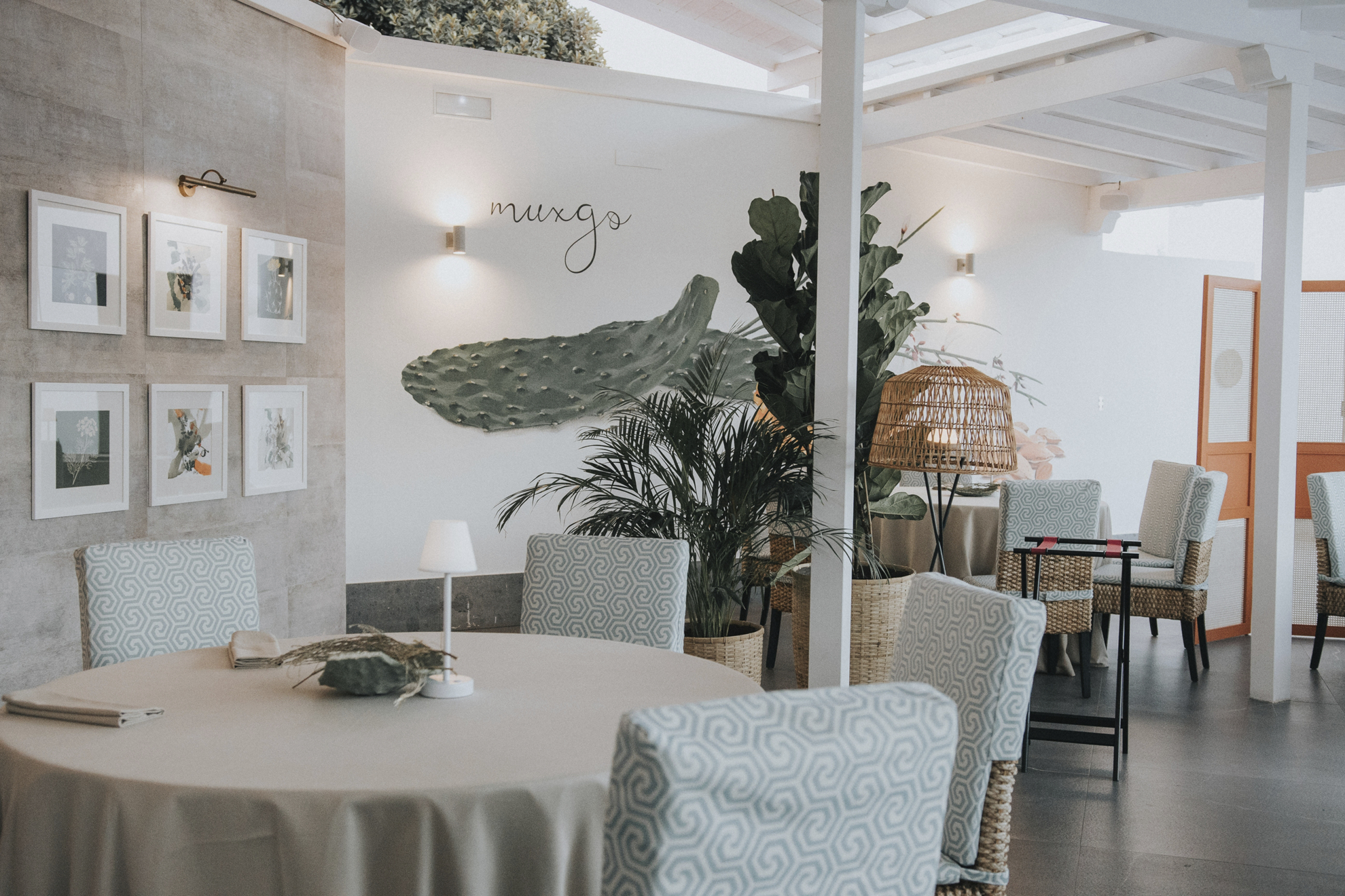 Muxgo Tenerife: Minimal, earthy interiors of Green Michelin Star restaurant Muxgo in Tenerife