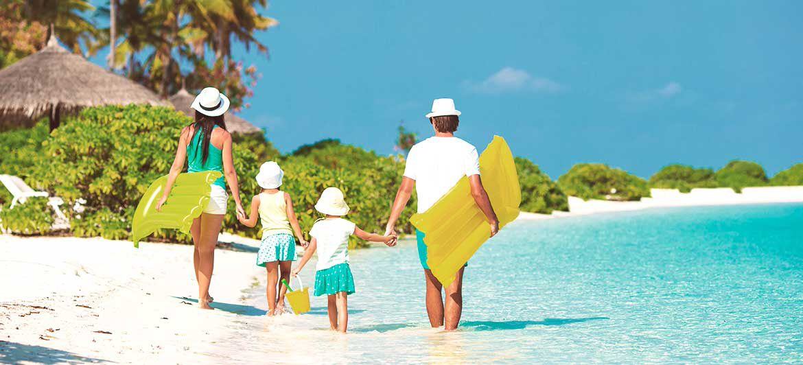I caraibi sono la meta ideale per passare le vacanze a giugno con bambini