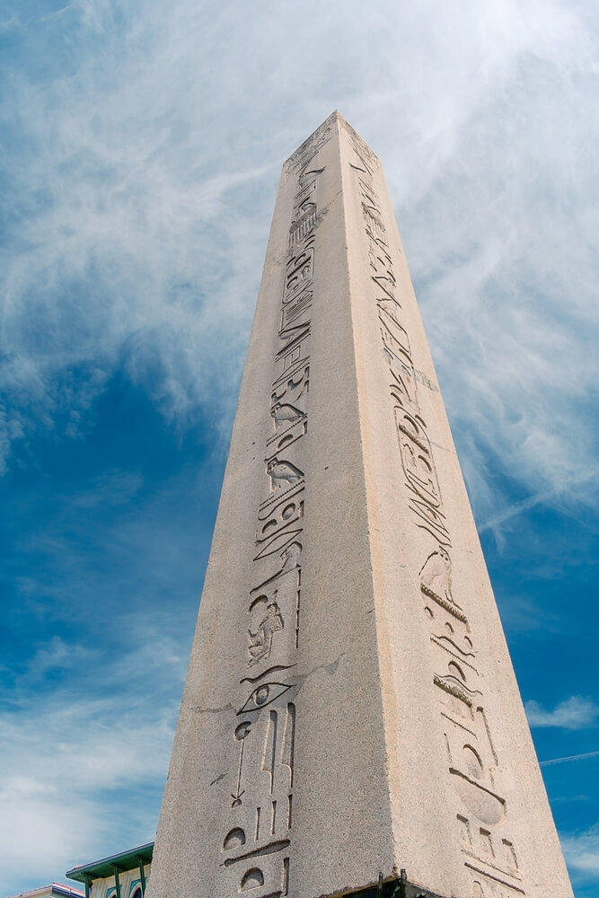 Ägyptischer Obelisk in Istanbul.