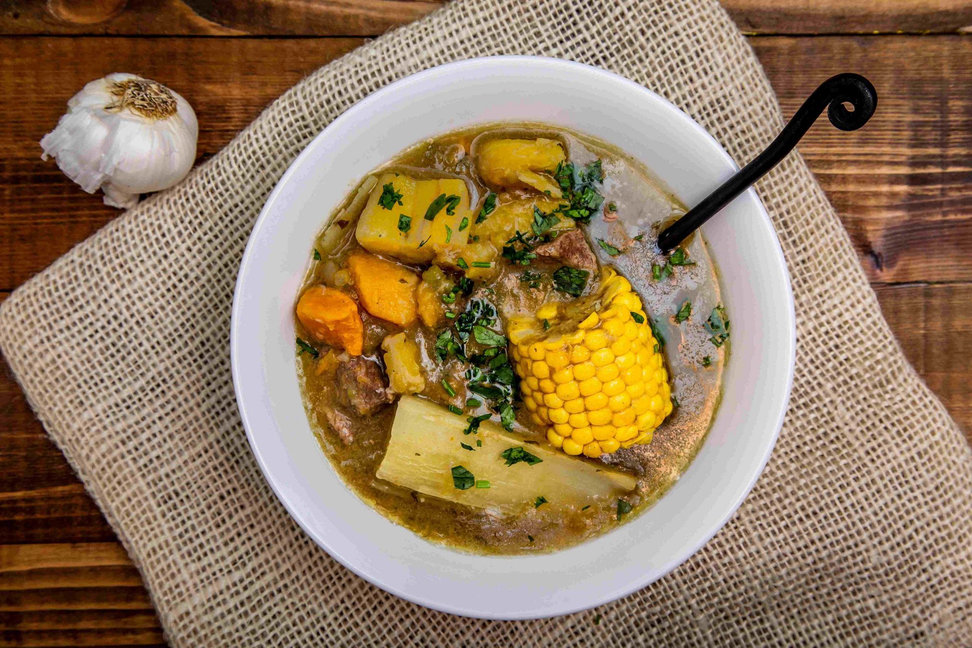 Karibische Küche: Sancocho.