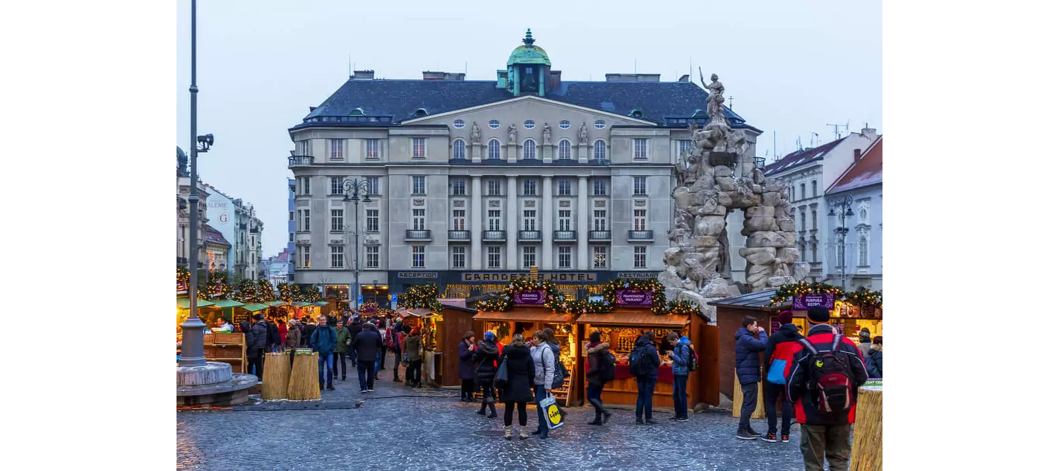 Kurztrip im Dezember: Weihnachtsmarkt in Brno.