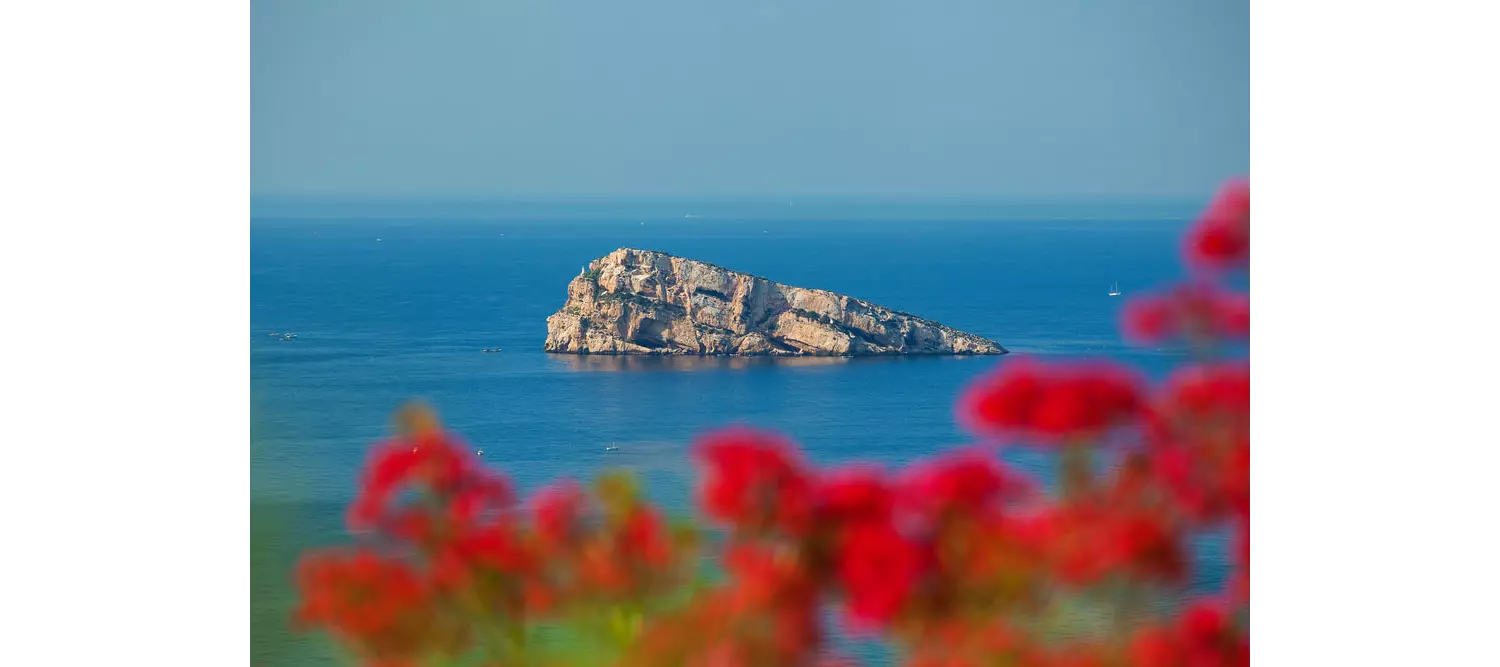 la isla islote de benidorm