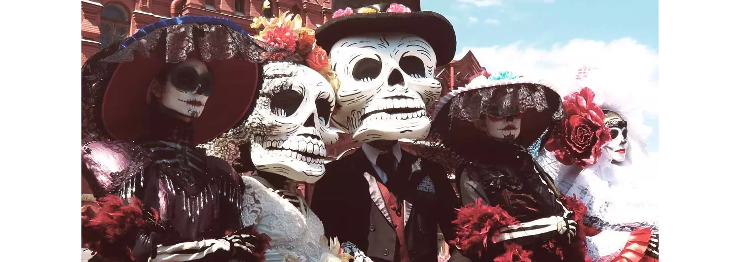 La fête mexicaine des morts est une autre version de l'histoire de la Toussaint
