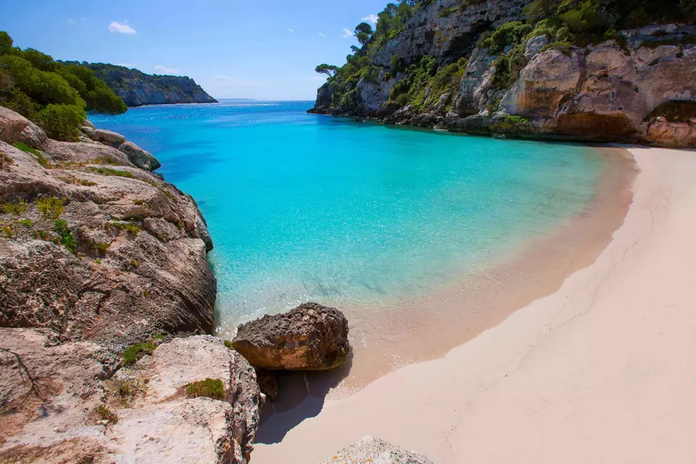 las mejores playas y calas de menorca