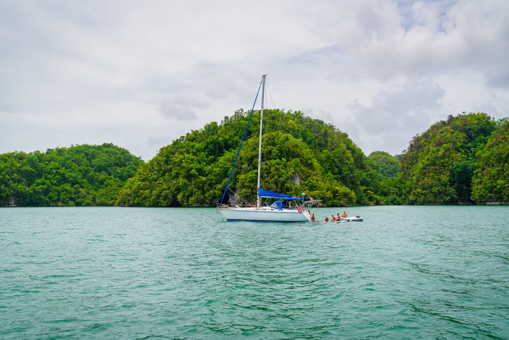 Go on a boat tour around Los Haitises stunning coastline