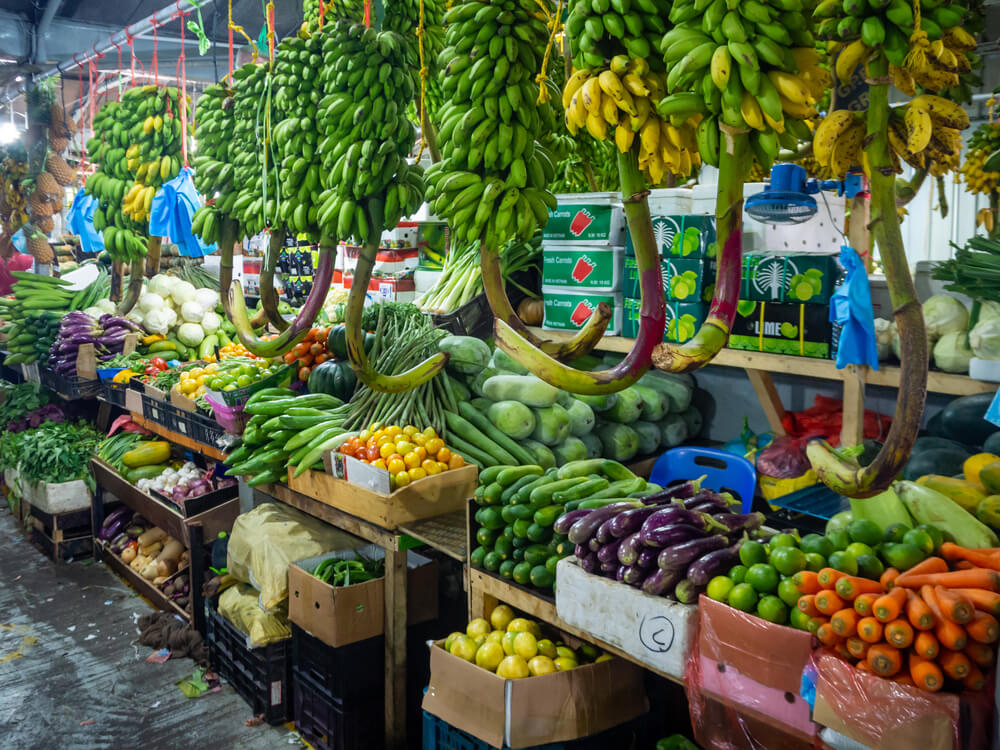 Malé Sehenswürdigkeiten: Händler auf dem berühmten Fischmarkt von Malé.