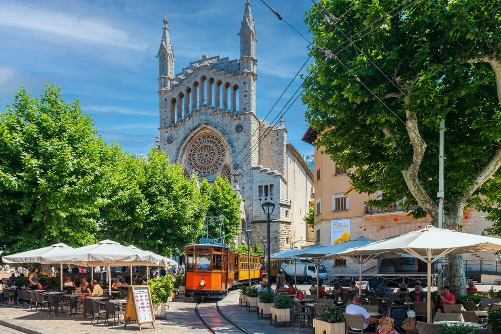 Historische Eisenbahn in Sóller, Mallorca