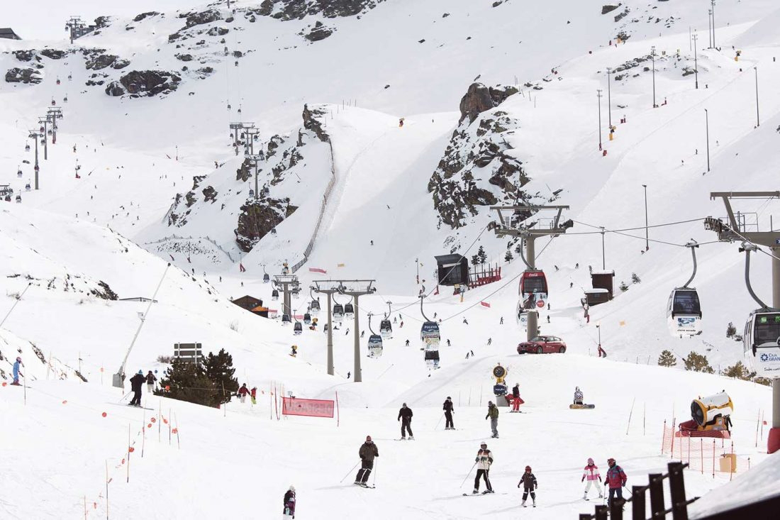 mejores pistas esqui principiantes