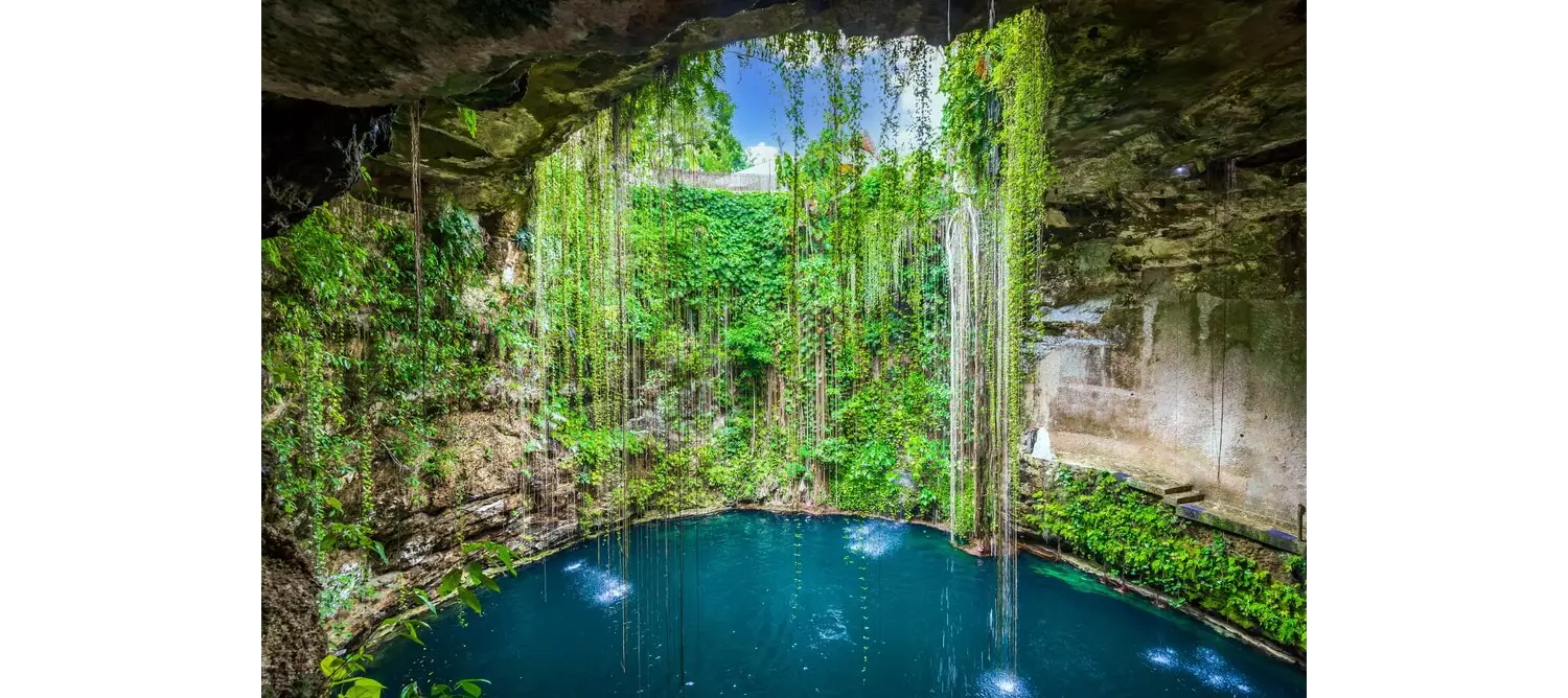 A great gifts for Mexican moms is a day trip to dip in a cenote.