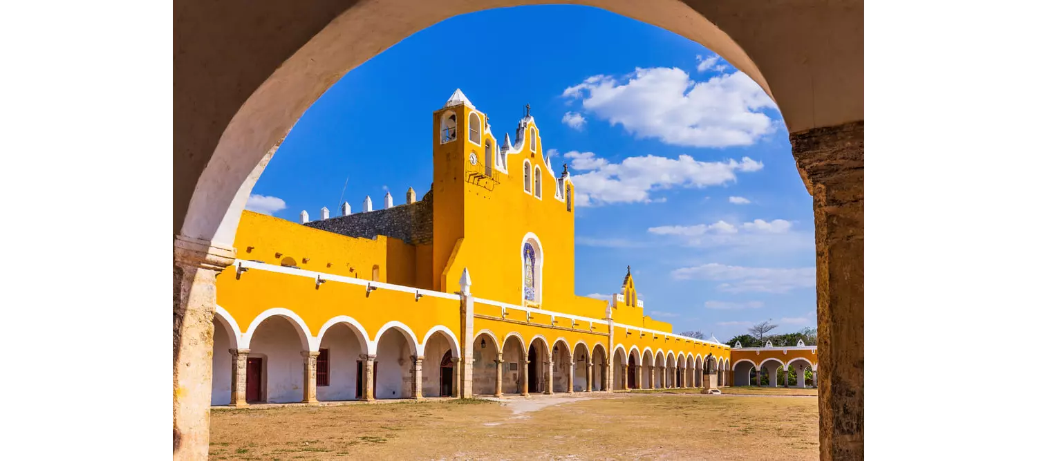 Das Kloster von Izamal