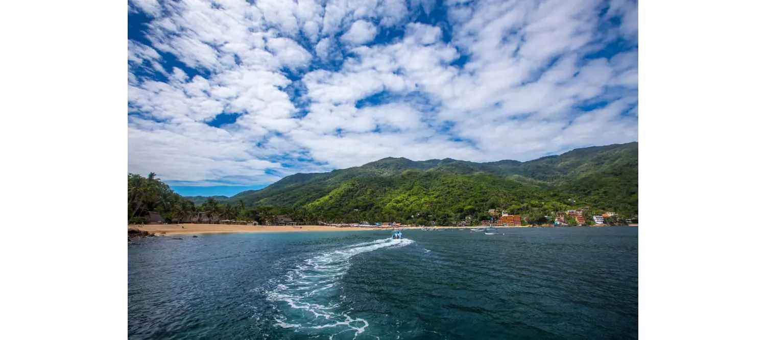Mexiko Urlaubsorte: Strand an der Riviera Nayarit.