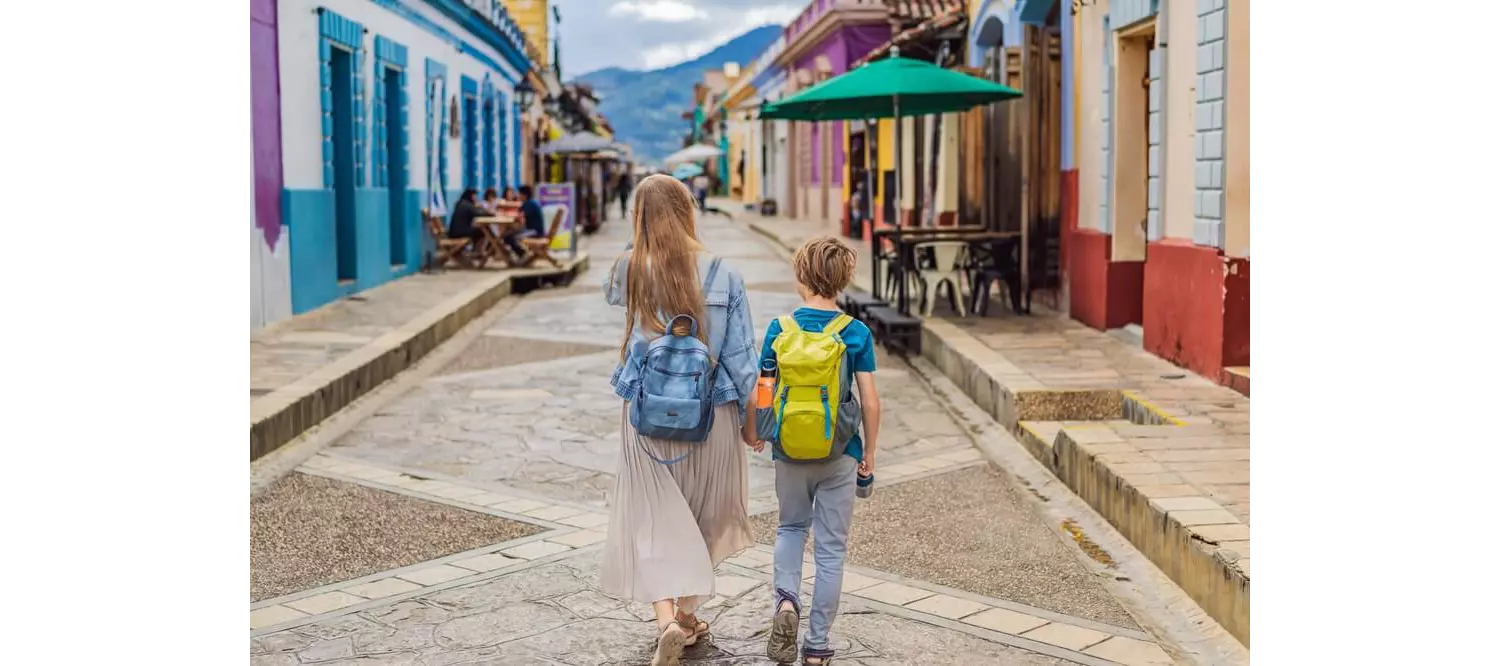 Mother and son explore colonial Mexico on Mexican Mother’s Day.