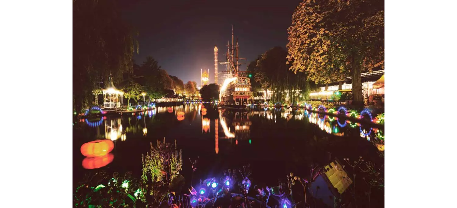 Try delicious Danish hot wine at the legendary Tivoli Gardens
