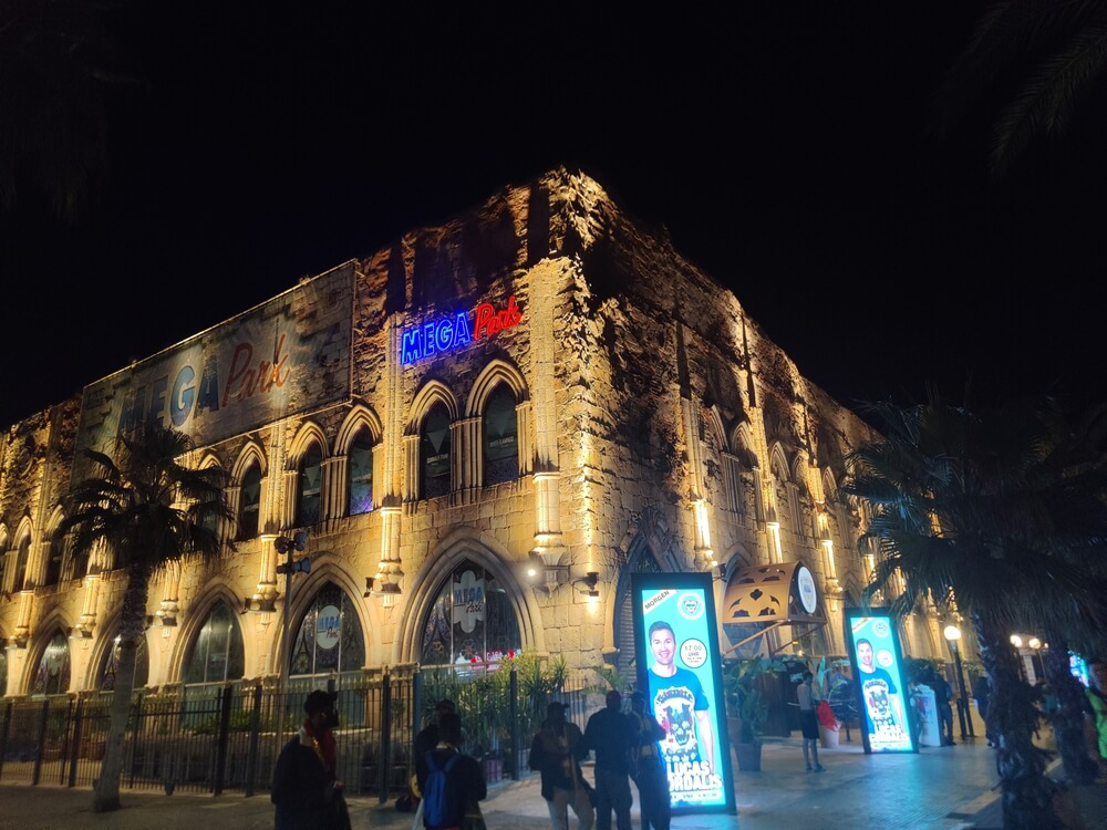 Nachtleben auf Mallorca: die Diskothek Megapark in Playa de Palma.
