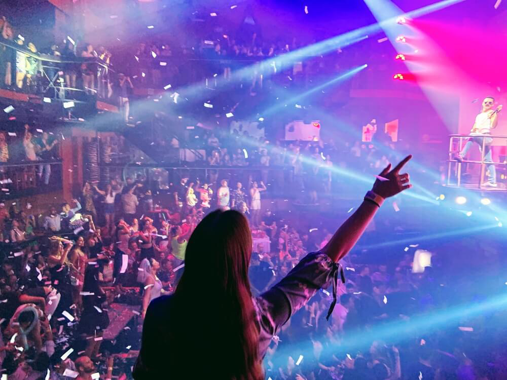 Party at Coco Bongo on New Year’s Eve in Punta Cana.
