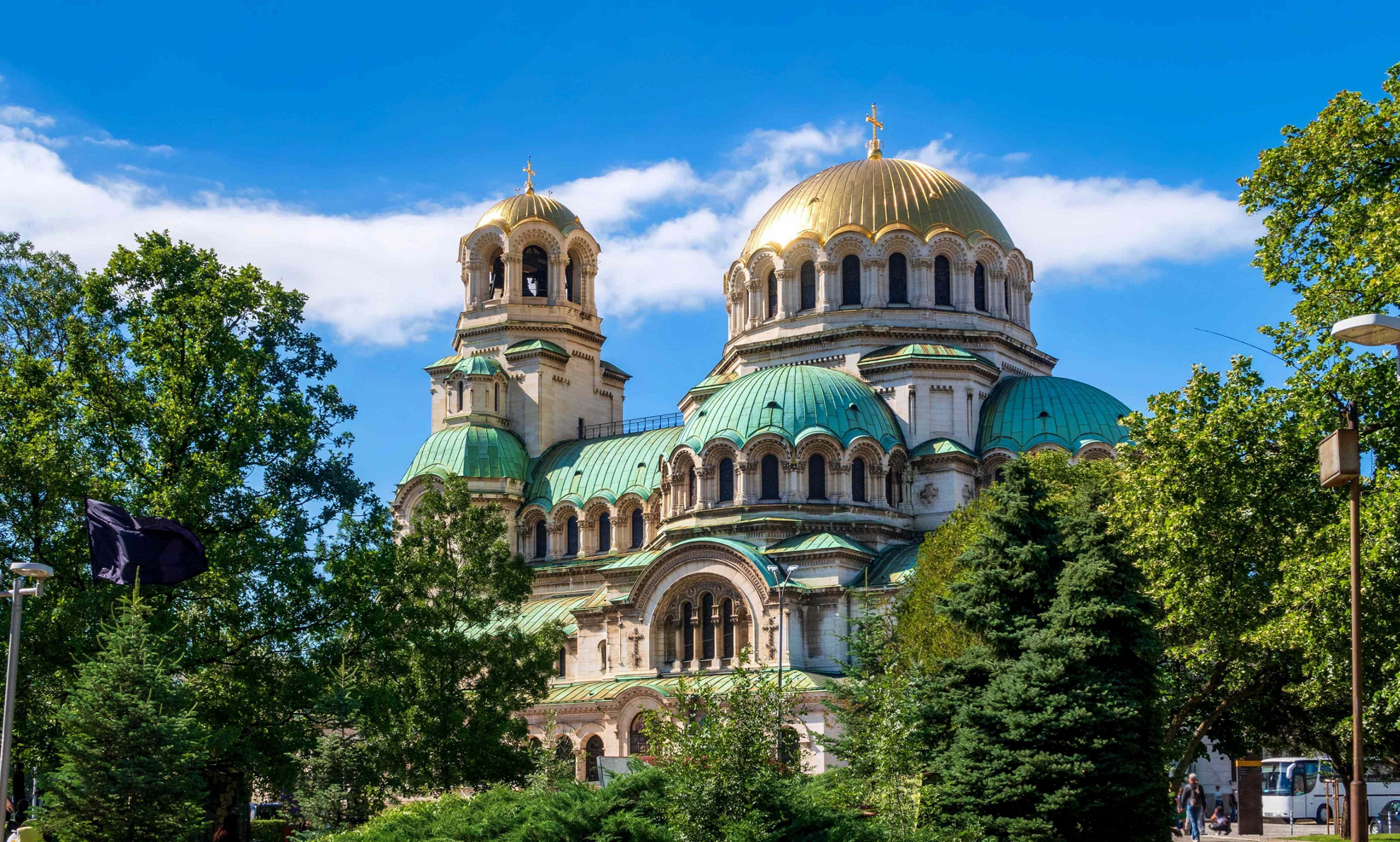 Things to do in Bulgaria: A close-up of the famous Alexander Nevsky Cathedral, Sofia