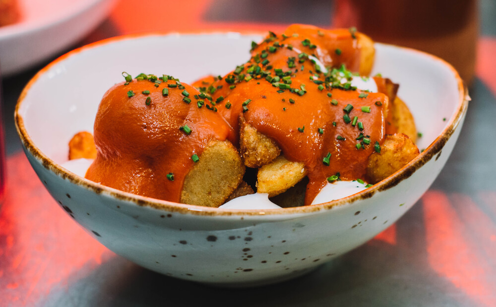 papas bravas tipicas