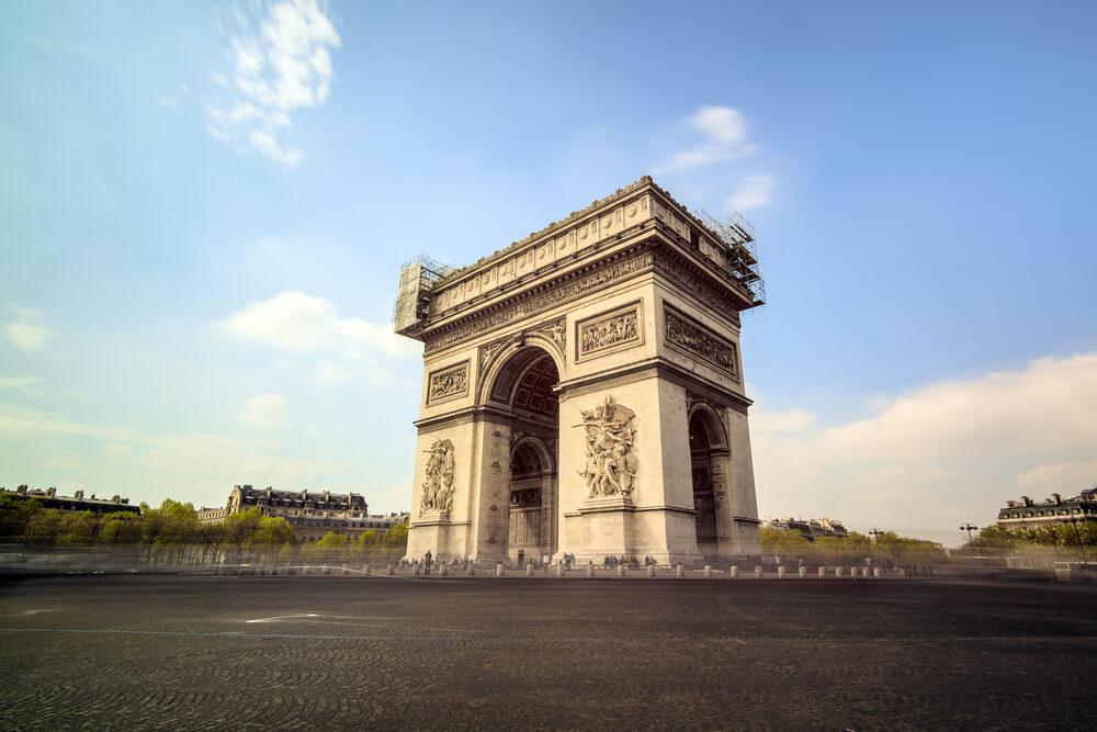 Paris in 2 Tagen: der Arc de Triomphe ist eines der Highlights.